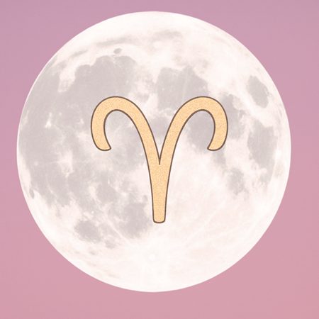 Nouvelle Lune en Bélier avril 2026 - nouvelle lune et glyphe du Bélier doré
